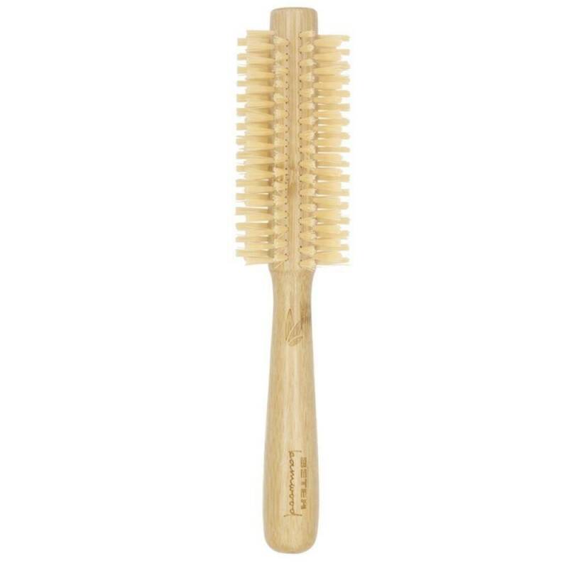 Beter Bamwood Round Hair Brush for Volume and Shine
