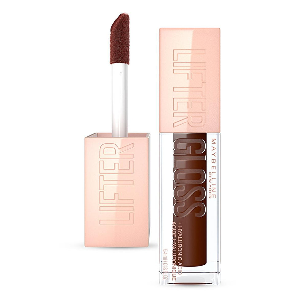 Maybelline Lifter Gloss: Honey'd Nude Lip Gloss with Hyaluronic Acid for Hydrated, Fuller-Looking Lips - High Shine, Moisturizing Formula Maybelline Lifter Gloss: Hydrating Lip Plumper - Honey'd Nude lip gloss, moisturizing lip gloss, hyaluronic acid lip gloss, nude lip gloss, glossy lip plumper, lifter gloss, Maybelline lip gloss, honey lip gloss, shiny lip gloss, fuller looking lips, lip care, lip hydration, lip plumper, nude lips, honey lips, lip shine, high shine, XL applicator, hydrating lip gloss, lip