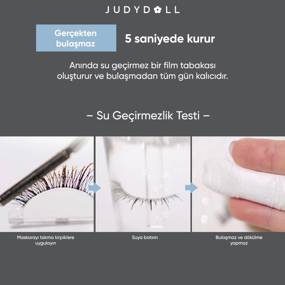 Judydoll Iron Mascara 01 Black