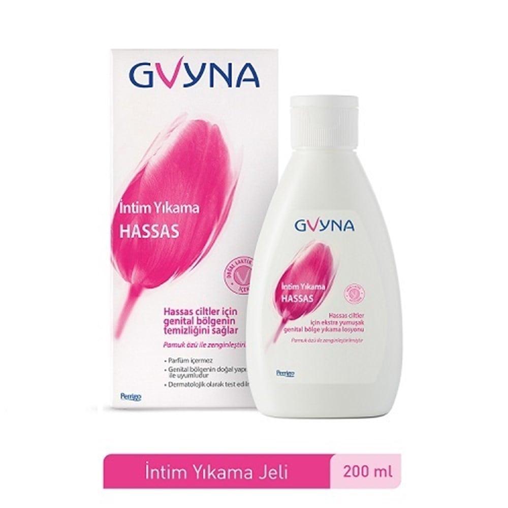 Gvyna Pharma Sensitive Intimate Wash - Gentle, Fragrance-Free Hygiene for Sensitive Skin - 6.76 fl oz Gvyna Pharma Sensitive Intimate Wash - Gentle & Fragrance-Free intimate wash, sensitive skin care, fragrance-free hygiene, hypoallergenic intimate wash, gynecologically tested products, gentle intimate care, natural L-lactic acid, pH 3.5, daily intimate hygiene, Gvyna Pharma