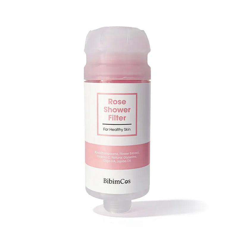 Bibimcos Rose Shower Filter with Vitamin C & Jojoba Oil