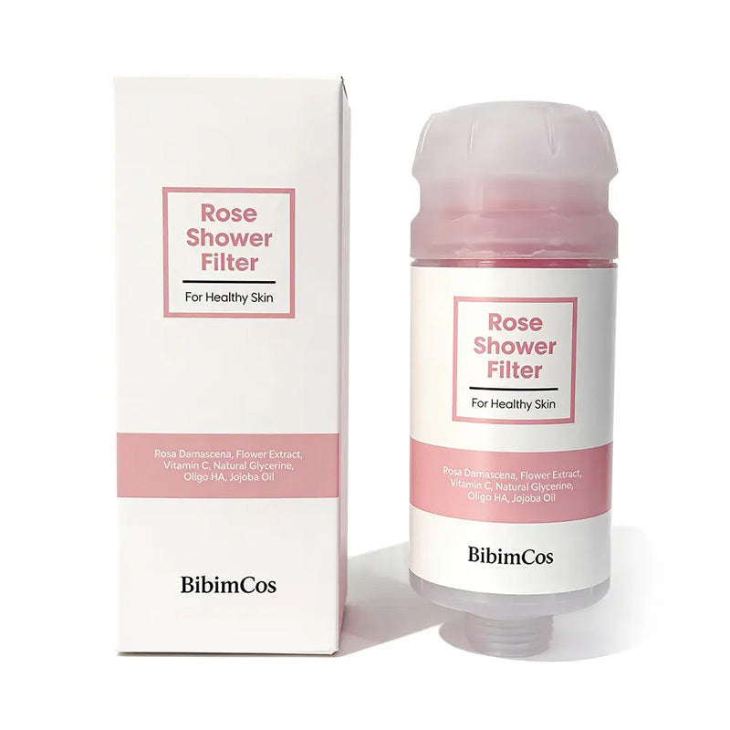 Bibimcos Rose Shower Filter with Vitamin C & Jojoba Oil