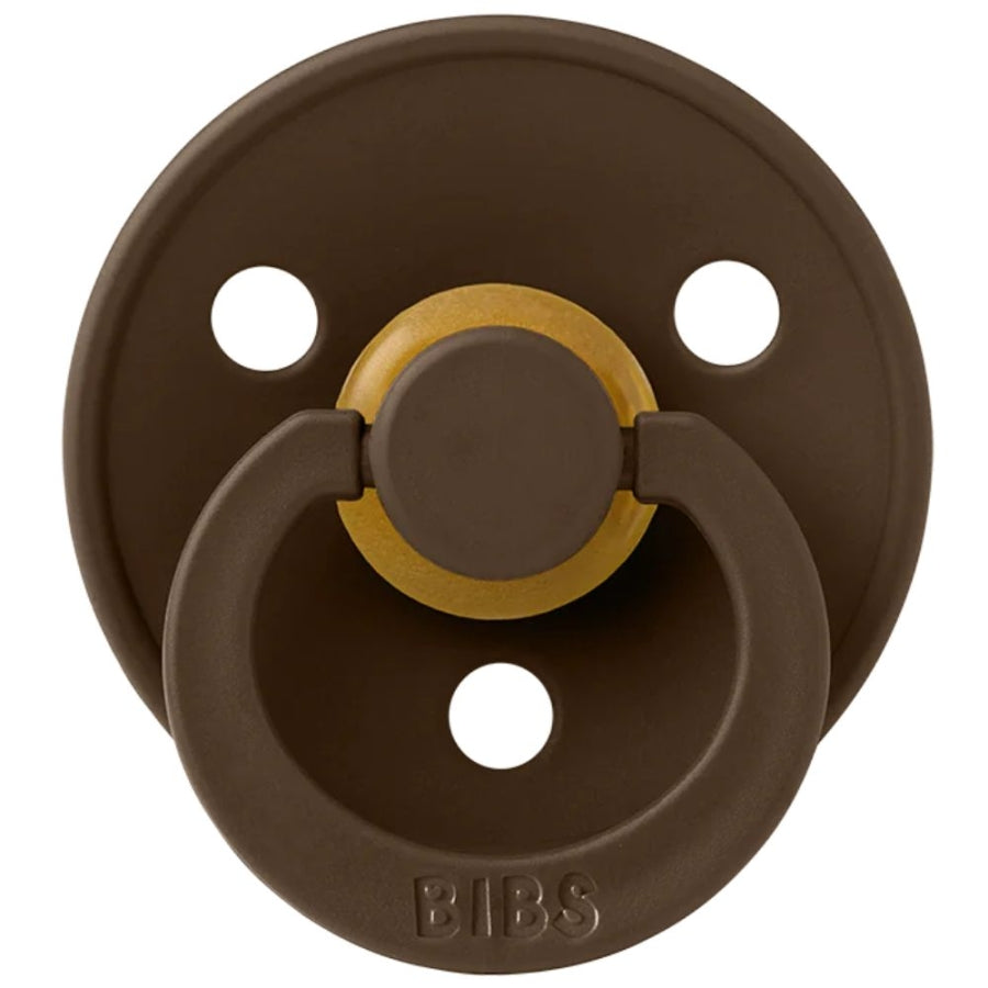 Bibs Colour Natural Rubber Pacifier Mocha 0-6 Months
