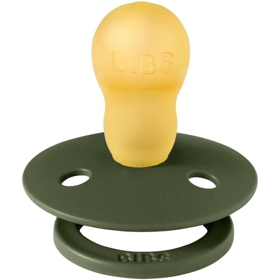 Bibs Colour Rubber Pacifier for Toddlers Hunter Green 18+ Months