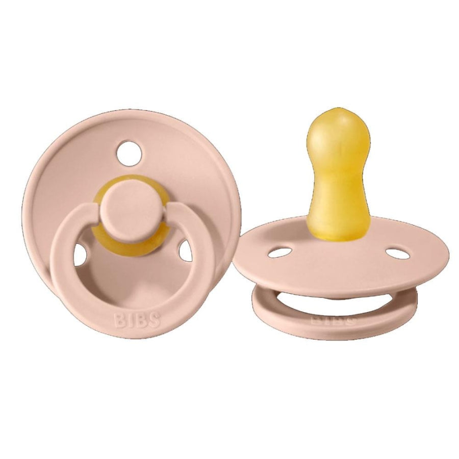 Bibs Colour Rubber Pacifier Blush for 6-18 Months