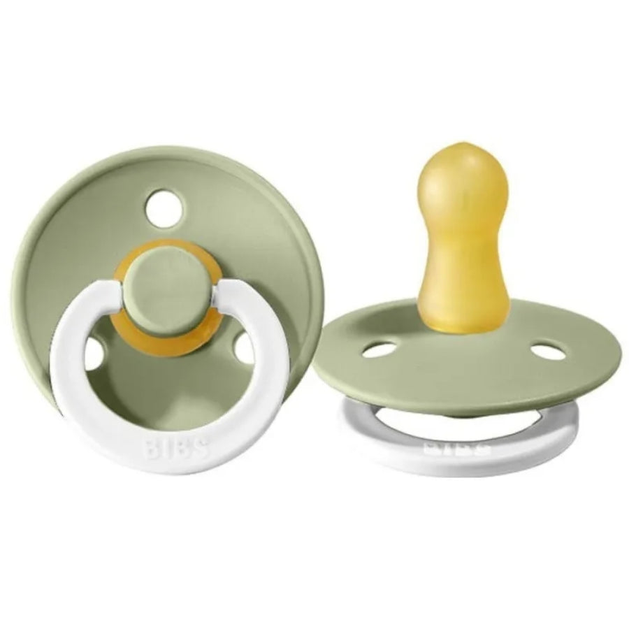 Bibs Colour Rubber Pacifier Sage Glow 0-6 Months