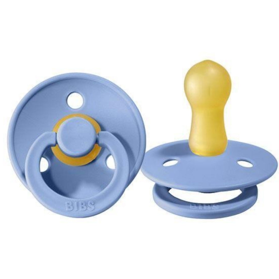 Bibs Colour Rubber Pacifier Sky Blue for 0-6 Months