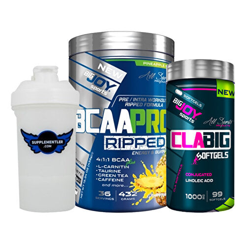 Big Joy BCAA Pro 4:1:1 Ripped + Clabig 1000 Mg Combination