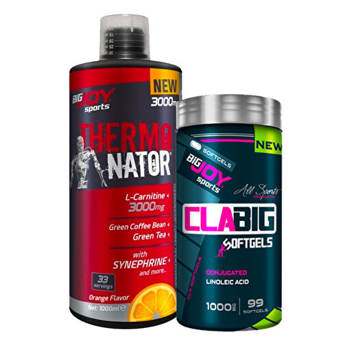 Big Joy Thermonator L-Carnitine + Clabig 1000 Mg Combination | Beauty Care Bag Big Joy Thermonator L-Carnitine + Clabig 1000 Mg Combination | Beauty Care Bag