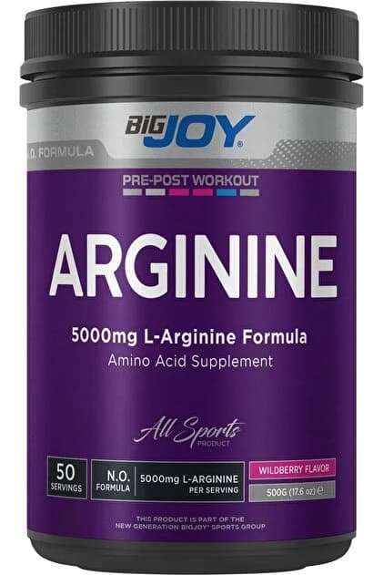 Bigjoy Arginine Powder Forest Fruit Performance Support 500g