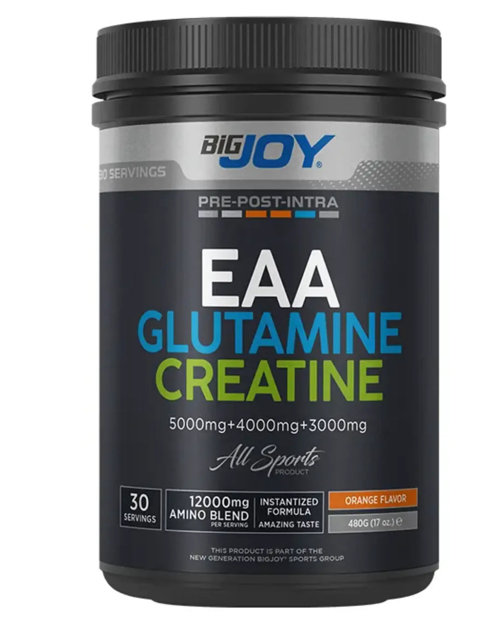 Bigjoy Sports EAA & Glutamine & Creatine Orange Complex 480g