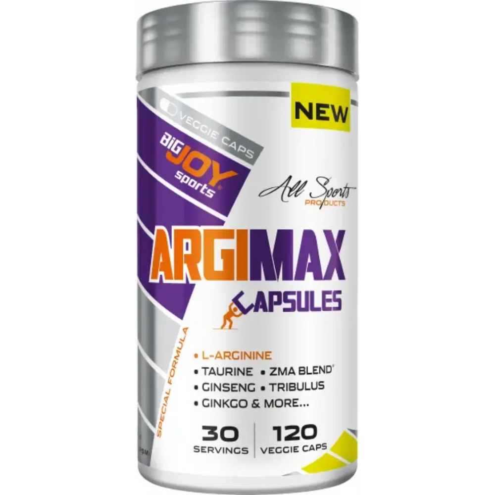 Bigjoy Sports Argimax Amino Acid Support 120 Capsules