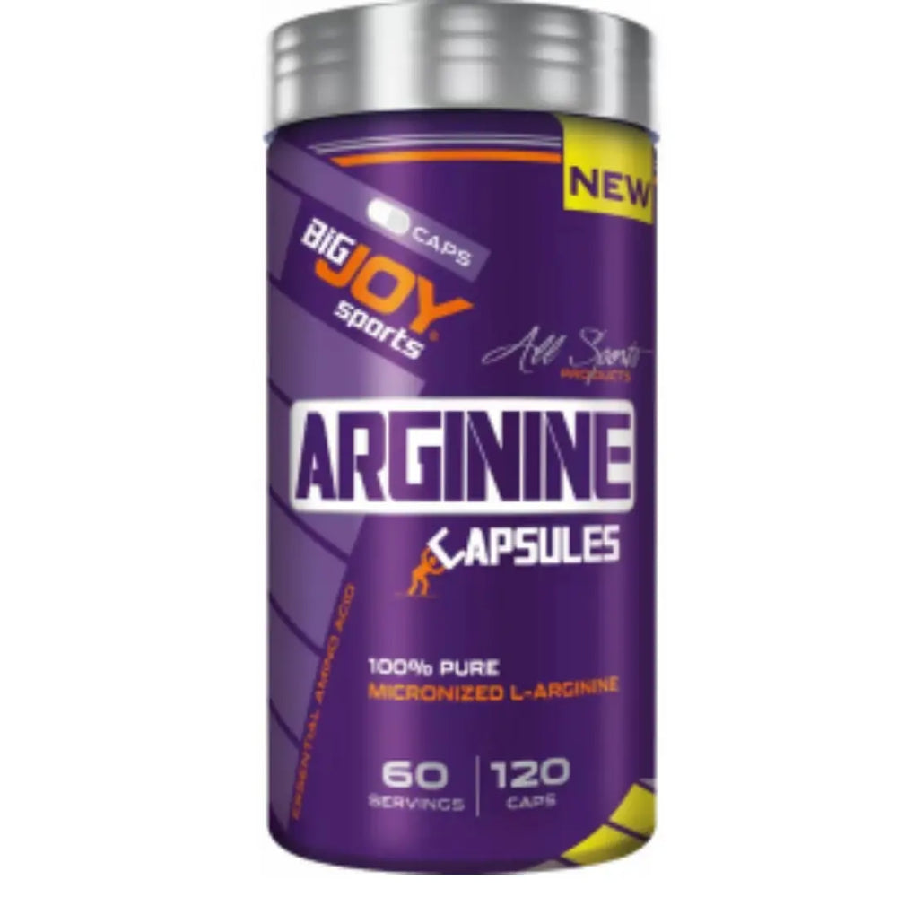 Bigjoy Sports Arginine Amino Acid Support 120 Capsules