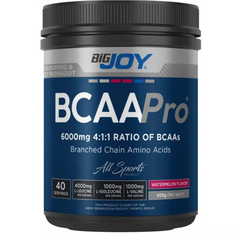 Bigjoy Sports BCAAPro 4:1:1 Watermelon Amino Acid Powder 400g