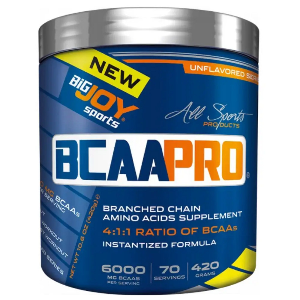 Bigjoy Sports BCAAPro 4:1:1 Unflavored Amino Acid Powder 420g