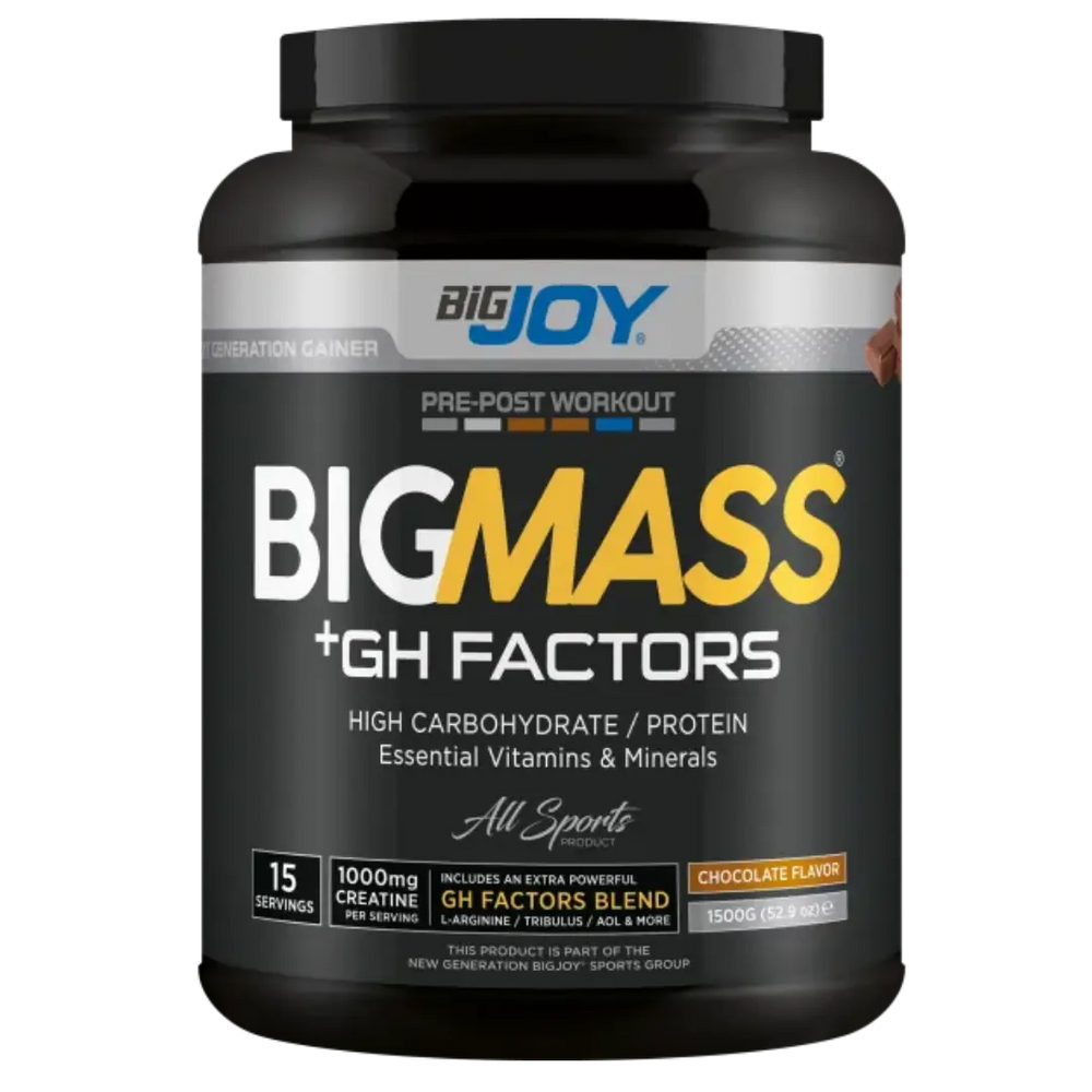 Bigjoy Sports Big Mass +GH Factors High Calorie Gainer 1500g