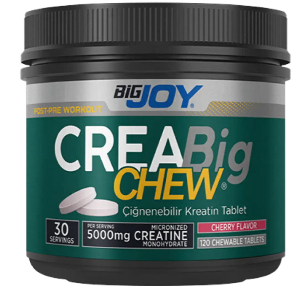 Bigjoy Sports Creabig Chewable Creatine Tablets 120 Count