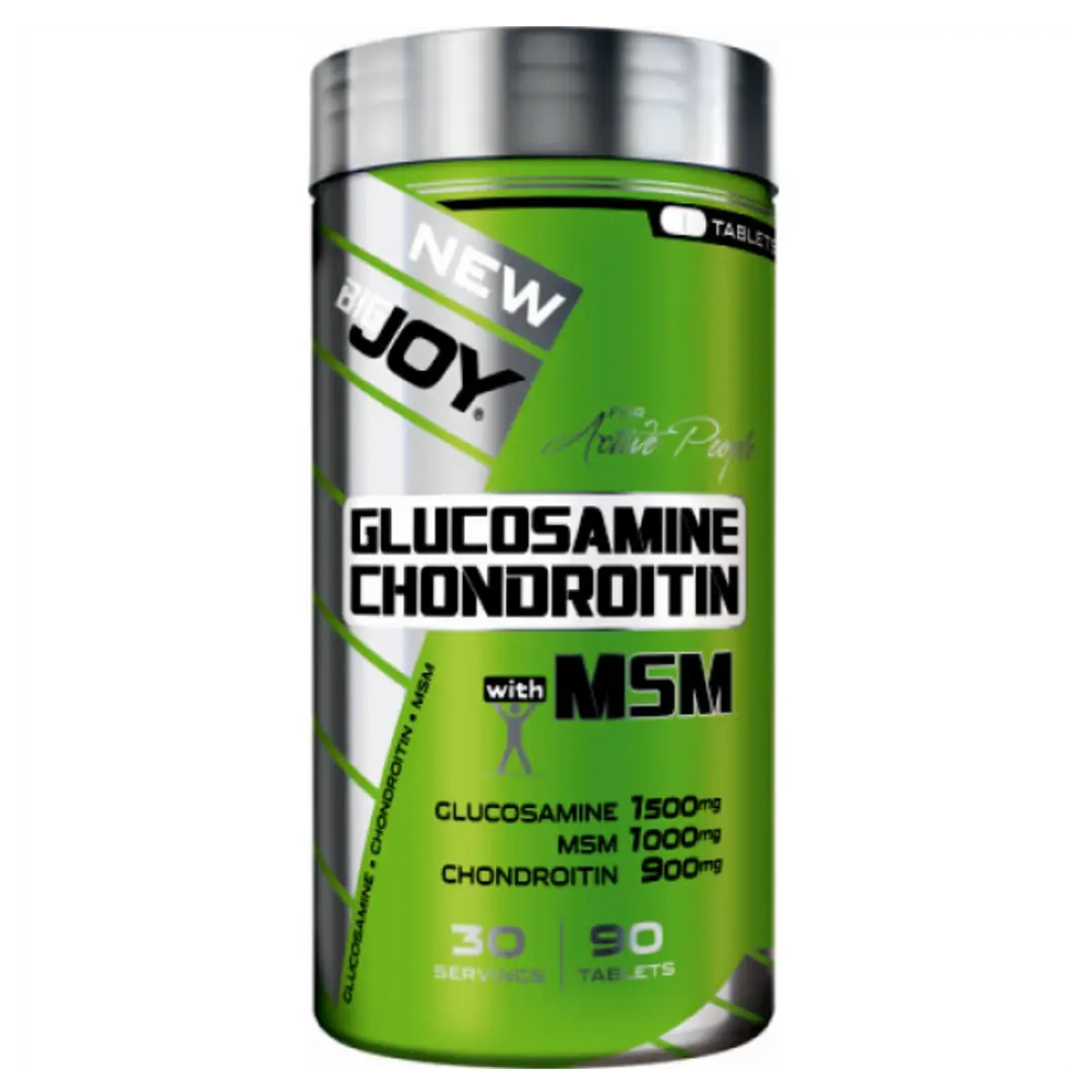 Bigjoy Sports Glucosamine Chondroitin MSM Support 90 Tablets