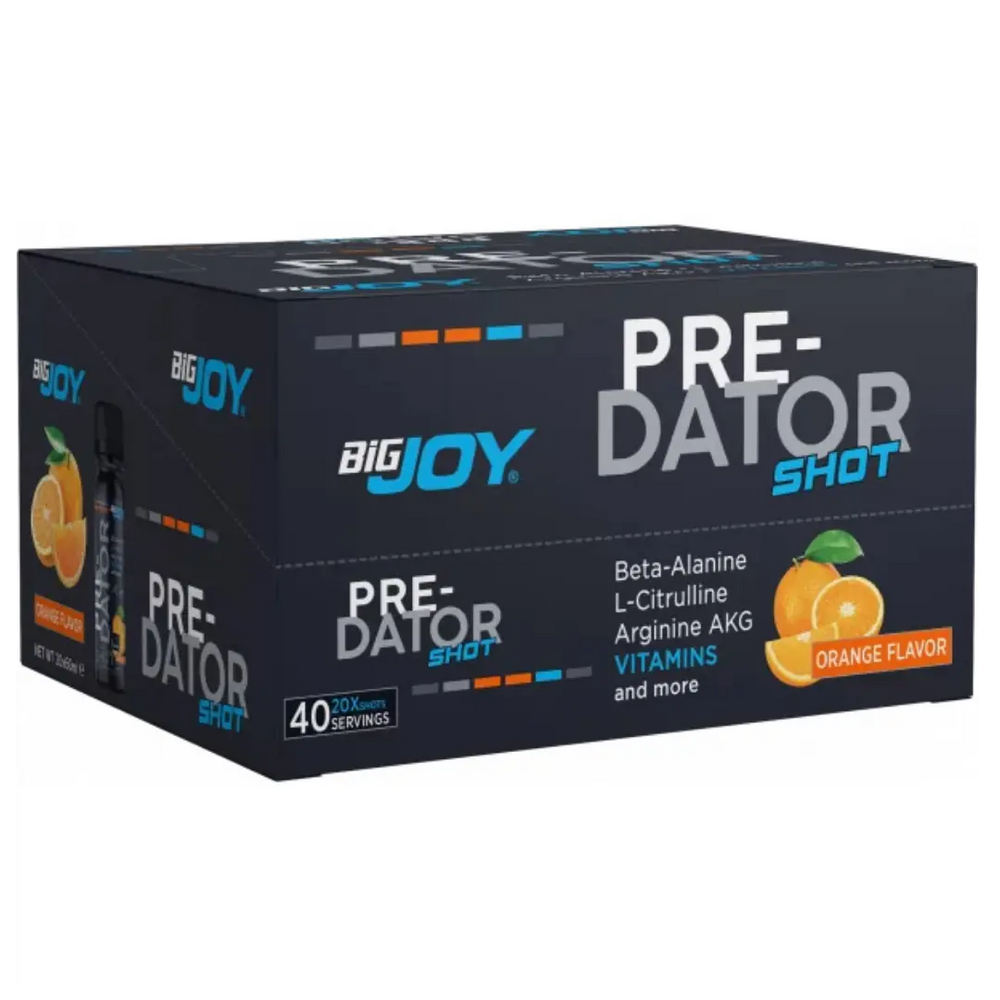 Bigjoy Sports Pre-Dator Shot Pre-Workout Supplement 40x20 ml
