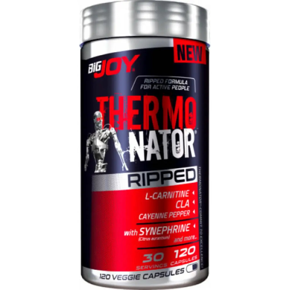 Bigjoy Sports Thermonator Ripped Capsule Supplement 120 Count