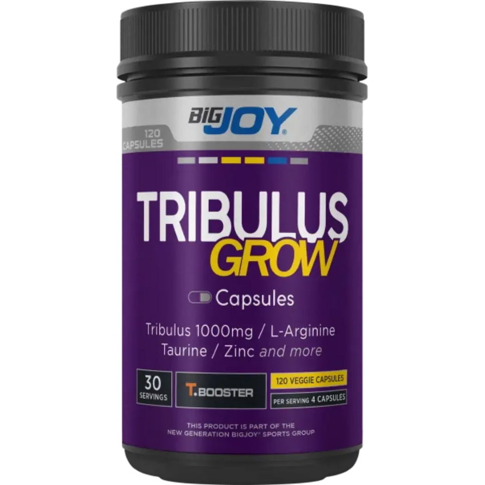 Bigjoy Sports Tribulus GROW Support Supplement 120 Capsules