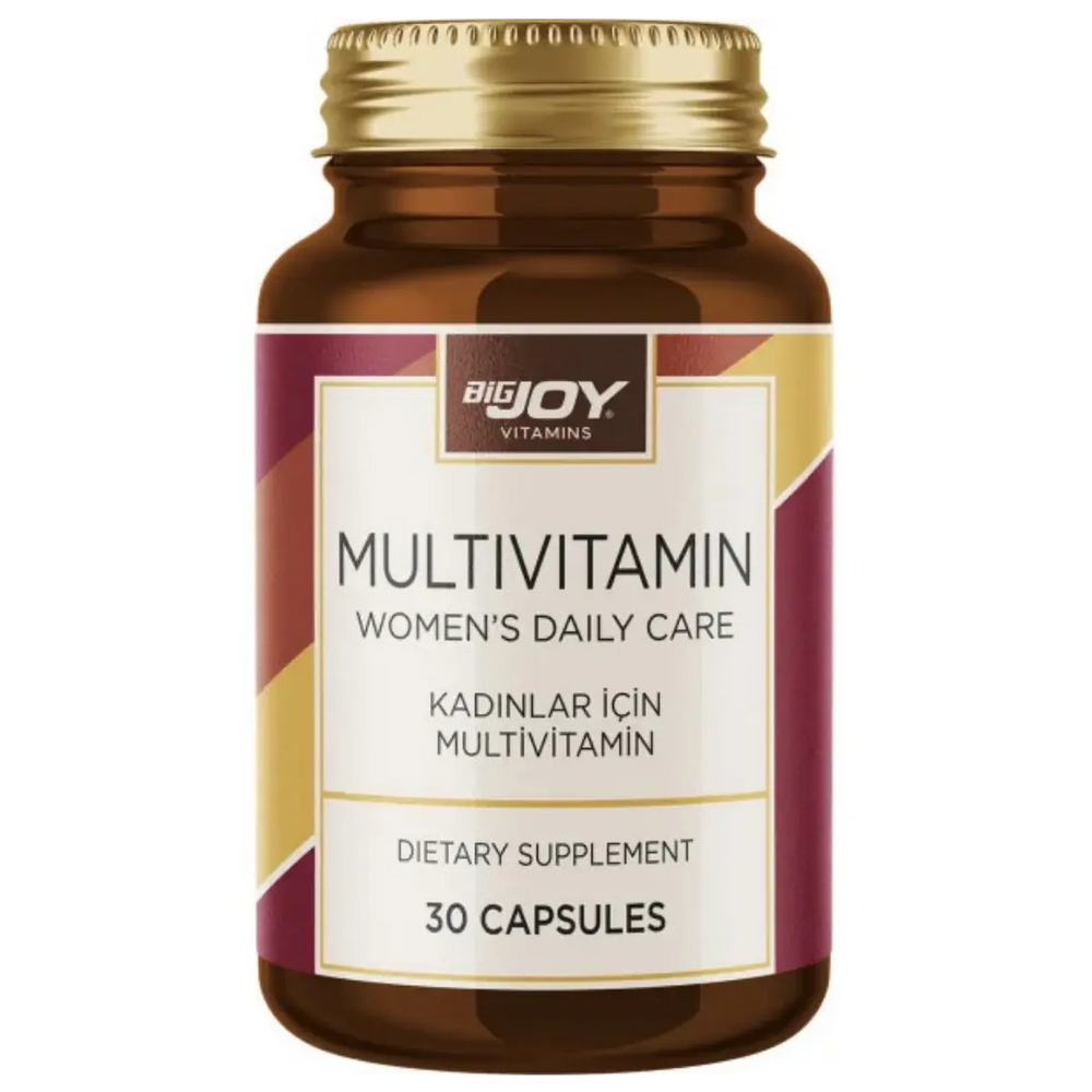 Bigjoy Vitamins Womens Multivitamin Daily Support 30 Capsules