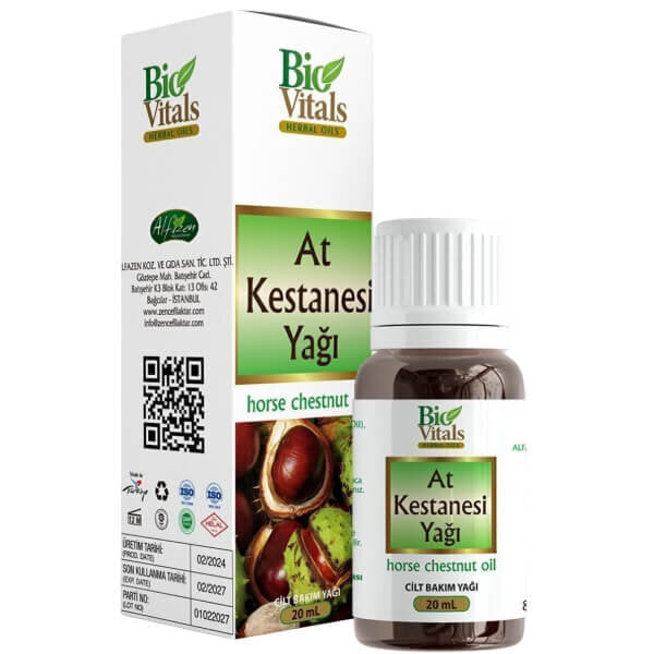 Bio Vitals Horse Chestnut Oil for Soothing Massage 20 ml