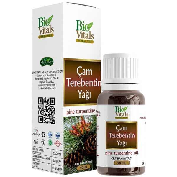 Bio Vitals Pine Turpentine Oil for Hair Strength 50 ml