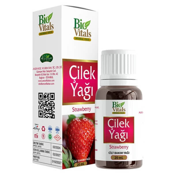 Bio Vitals Strawberry Oil for Radiant Skin &amp; Hair 20 ml
