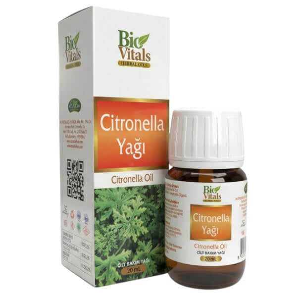 Bio Vitals Citronella Oil Refreshing Essential Oil 20 ml