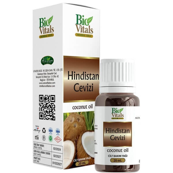 Bio Vitals Coconut Oil Pure Moisturizing Oil 20 ml