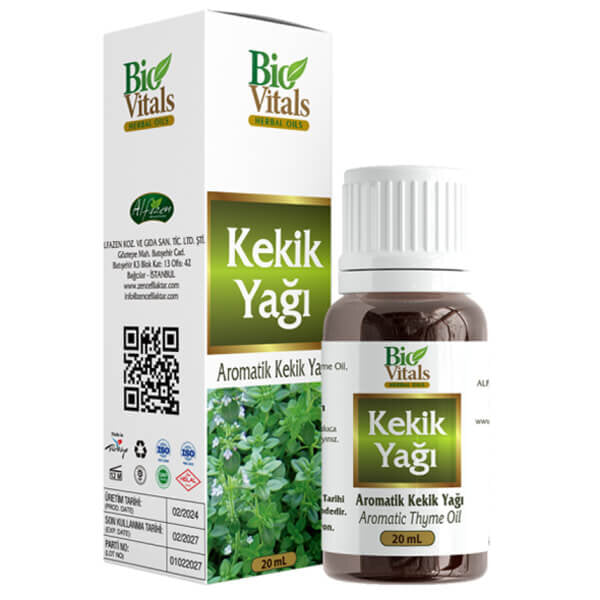 Bio Vitals Thyme Oil Pure Essential Extract 20 ml
