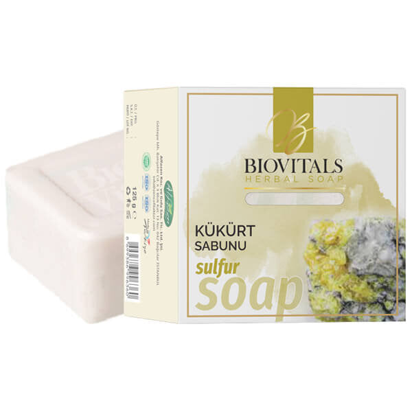 Bio Vitals Sulfur Soap for Oily & Blemish-Prone Skin 125g