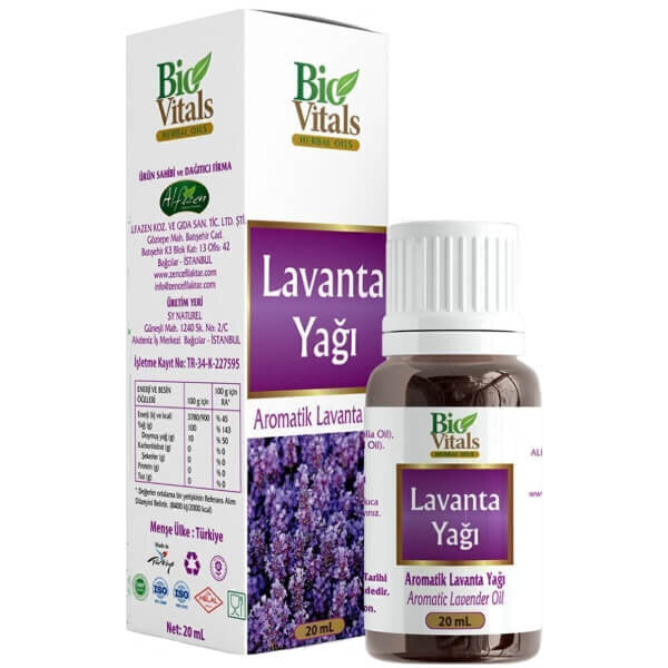 Bio Vitals Lavender Oil Soothing Pure Essential Oil 20 ml