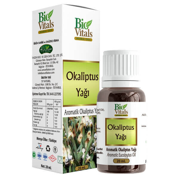 Bio Vitals Eucalyptus Oil for Refreshing Aromatherapy 20 ml