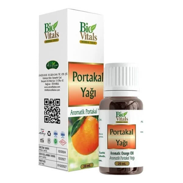 Bio Vitals Orange Essential Oil for Brightening 20 ml