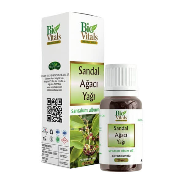 B Vitals Sandalwood Oil for Skin and Hair 20 ml