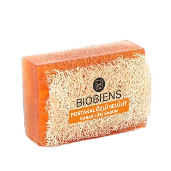 Biobiens Orange Fiber Soap Exfoliating Cleanser 100g