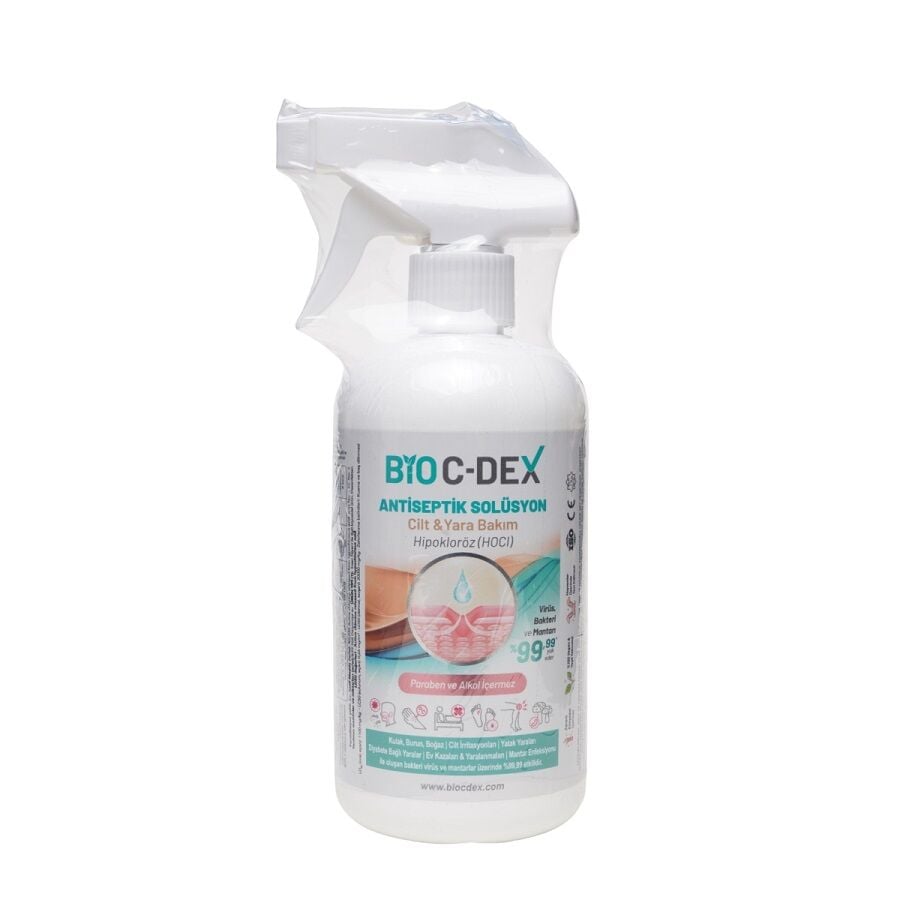 Bioc-Dex Antiseptic Solution Gentle Hygiene Spray 500 ml