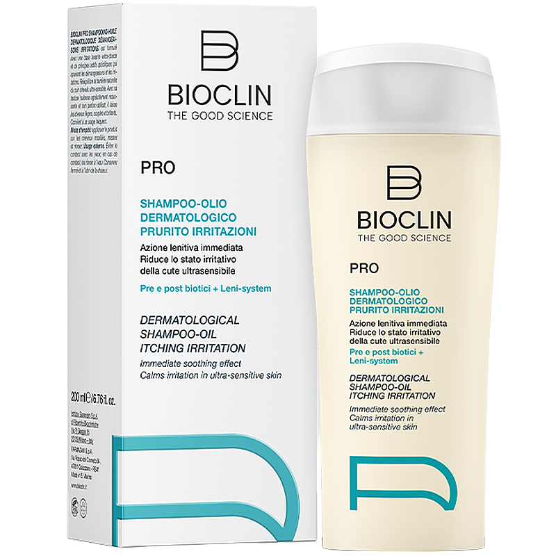 Bioclin Dermatological Shampoo-Oil for Itching and Irritation 200ml