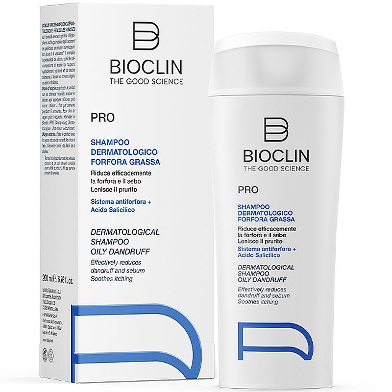 Bioclin Dermatological Oily Dandruff Shampoo 200ml