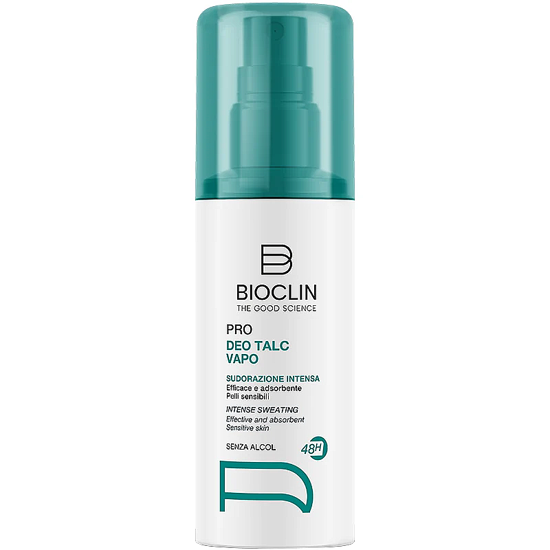 Bioclin Pro Deo Talc Vapo Spray Deodorant for Heavy Sweating 100ml