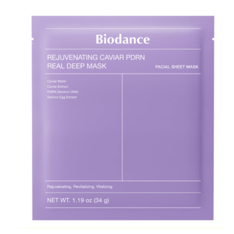 Biodance Rejuvenating Caviar PDRN Real Deep Mask 4-Pack