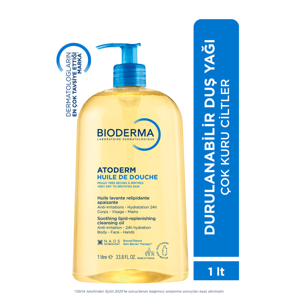 Bioderma Atoderm Shower Oil & Intensive Baume Set 1L + 500ml