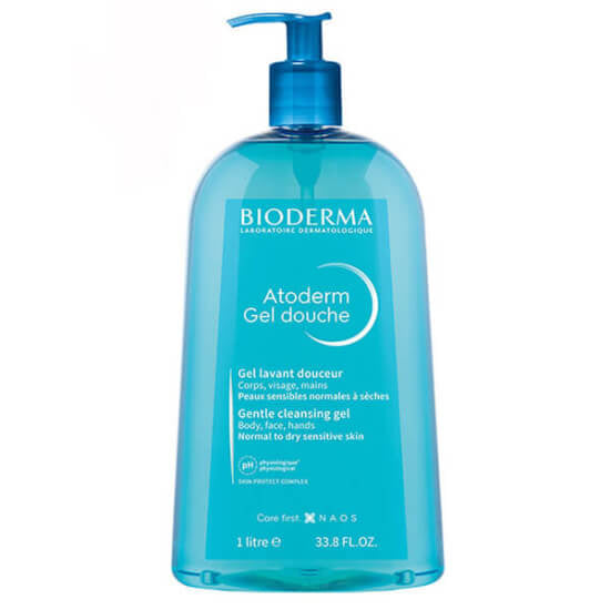 Bioderma Atoderm Shower Gel Gentle Cleansing Care 1000 ml