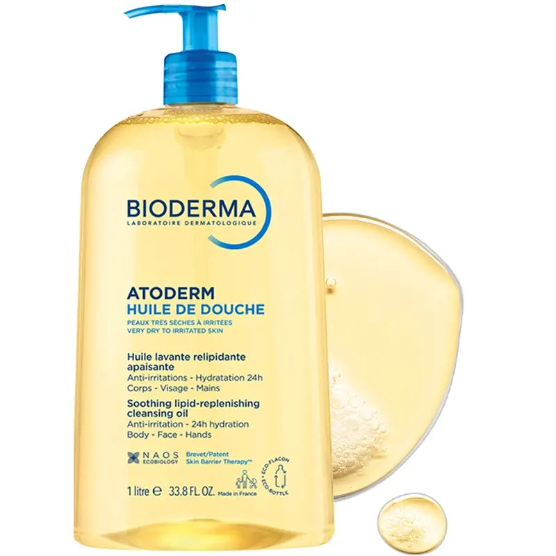 Bioderma Atoderm Shower Oil Hydrating Cleanser 1L
