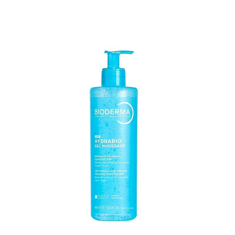 Bioderma Hydrabio Foaming Gel Hydrating Cleanser 400 ml
