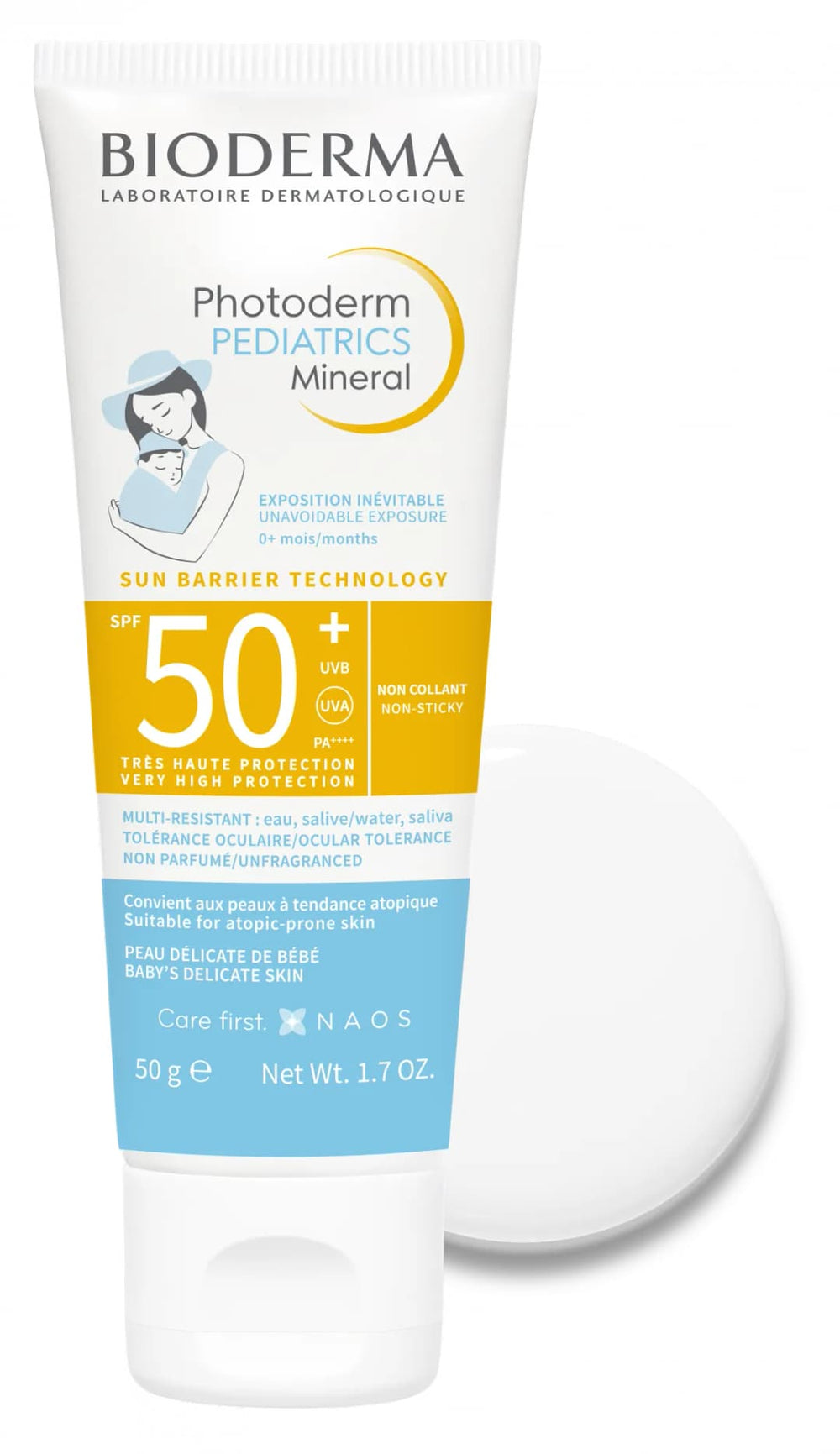 Bioderma Photoderm Pediatrics Mineral SPF50+ Sunscreen 50g