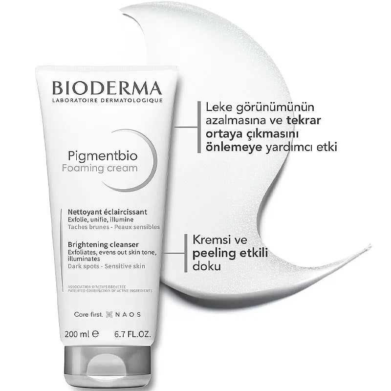 Bioderma Pigmentbio Foaming Cream Brightening Cleanser 200ml