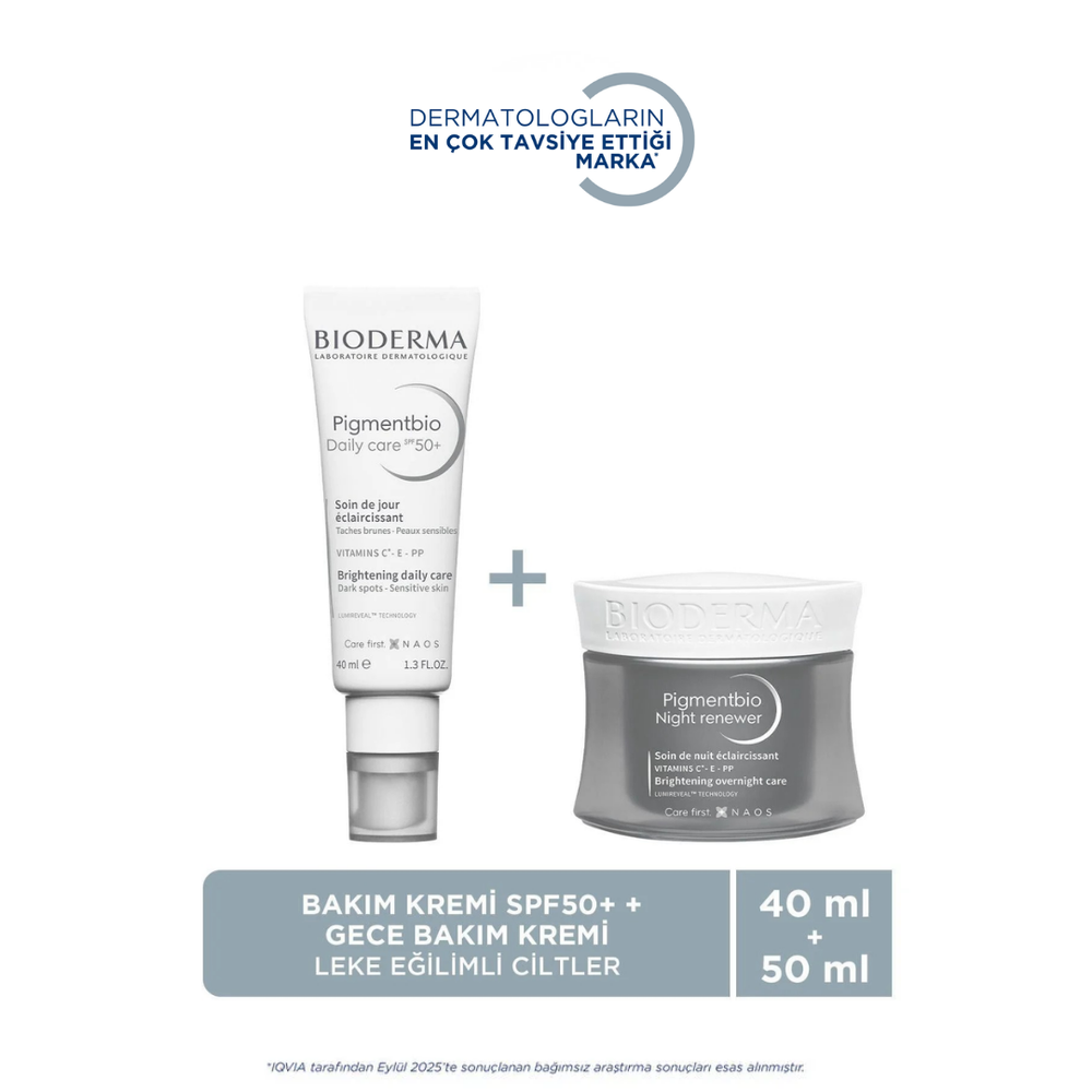 Bioderma Pigmentbio Brightening Day and Night Cream Set 50ml + 50ml